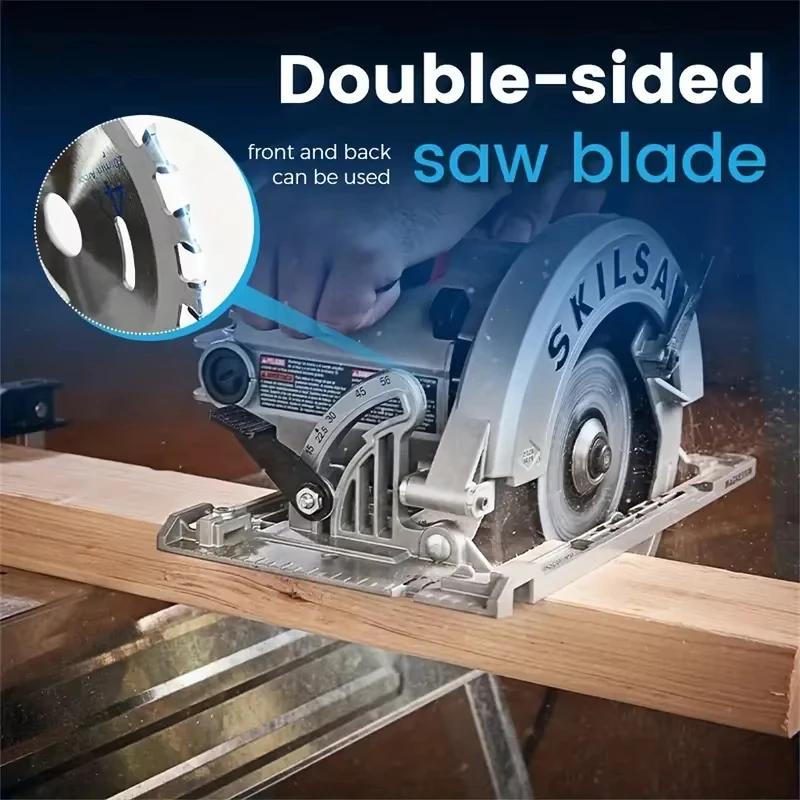 1Pc 4Incn 20-Tooth Double Side Tipped TCT Circular Saw Blade Multipurpose Woodworking Cutting Disc