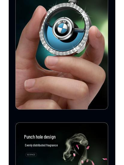 Car Perfume Pendant for Series 3, 5, 7, X1-X7 - Interior Aromatherapy Decoration