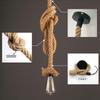 AC 95V-240V Retro Hemp Rope Pendant Light Vintage E27 LED Bulb Industrial Pendant Lamp Decor Hanging Lamp Indoor LED