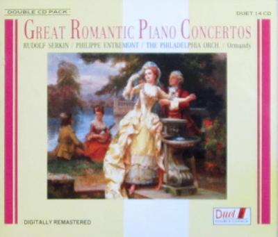 CD GROSSE ROMANTISCHE KLAVIERKONZERTE - Great Romantic Piano Concertos DUET14CD Non Japan Classical Used