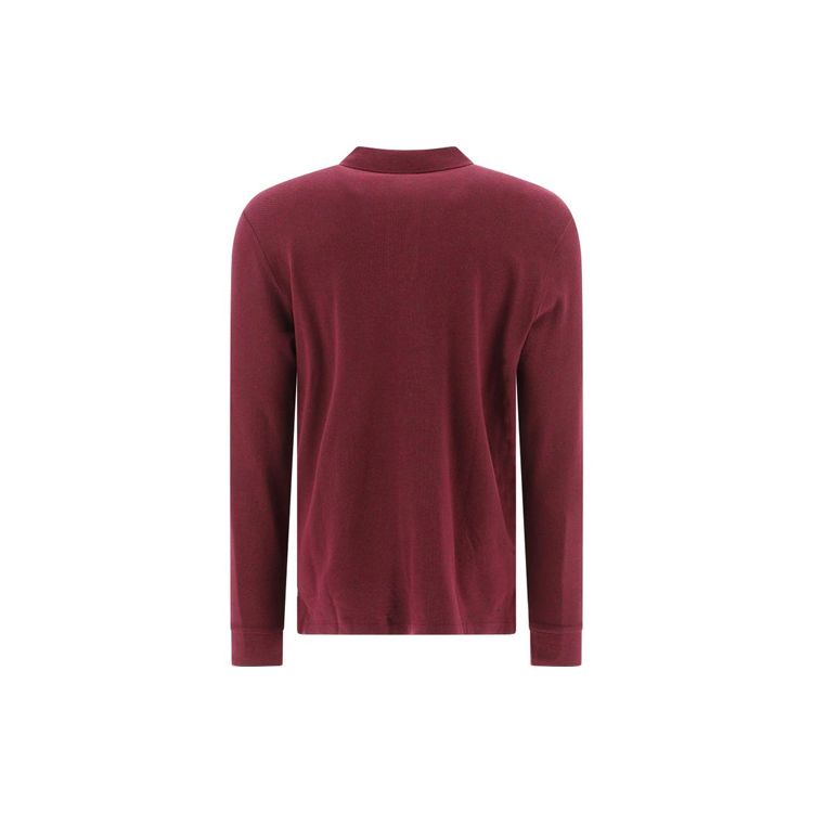 Polo Ralph Lauren Embroidered Logo Loose Fit Long Sleeve Polo Shirt Men Tops 680790-073