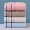 Pure Cotton Absorbent Towel Household Color Striped Face Towel