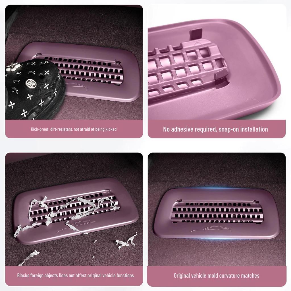 Xiaomi YU7/SU7 Under-Seat Air Vent Protector - Rear AC Anti-Clog Accessory