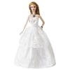 30cm Doll Clothes Wedding Dress Princess Tail Skirt Evening Dress Girl Toy Half-covered Big Skirt
