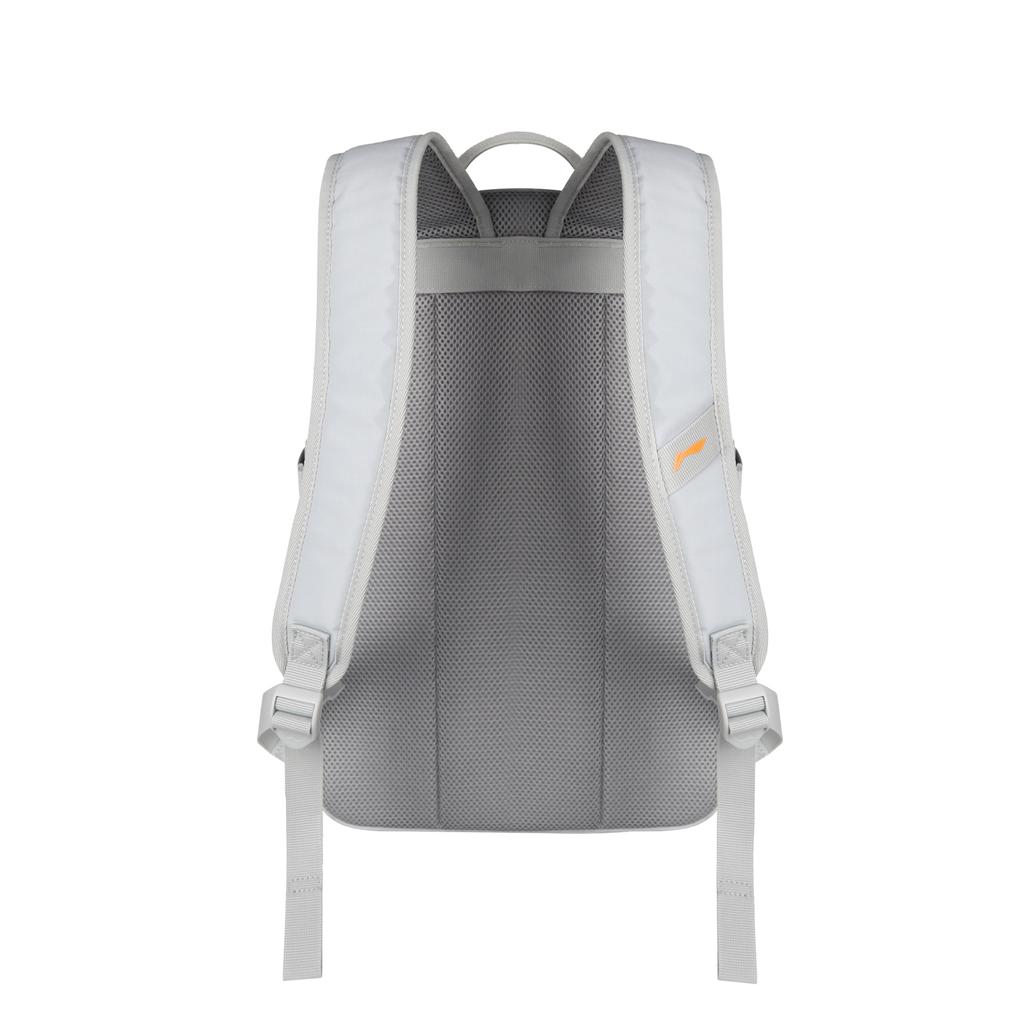 Li Ning Polyester Backpack Regular Unisex Dawn Gray ABSW363-3