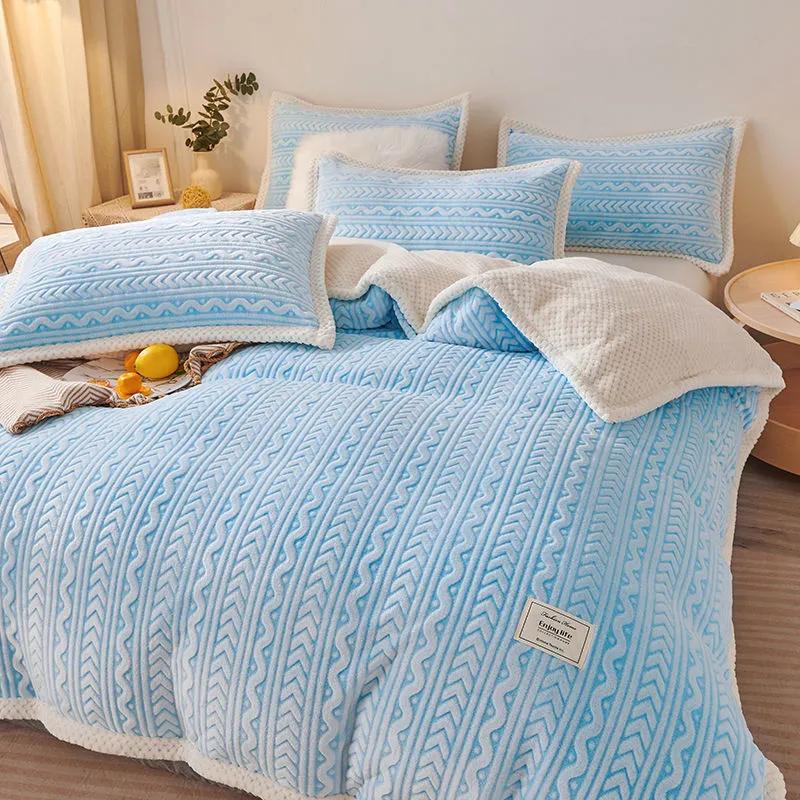 Buy Winter Thick Duvet Cover Blankets Double Sided Kids Adults Quilt