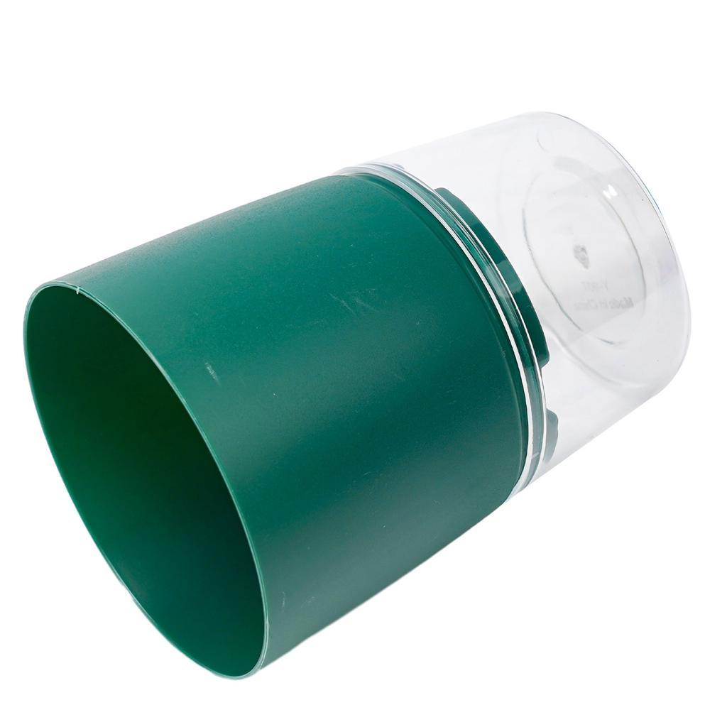 Blumentopf, 8,8 cm x 6,8 cm x 11,6 cm, Pflanztopf, Kunststoffharz