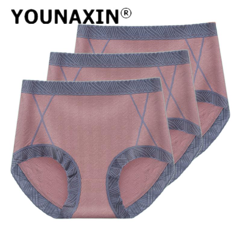 3-teiliges Höschen in Übergröße, Damen-Slips, Dessous, Baumwollunterwäsche, Mädchenunterwäsche, atmungsaktive Untershorts, XL, 2XL, 3XL, 4XL, 5XL, 6XL