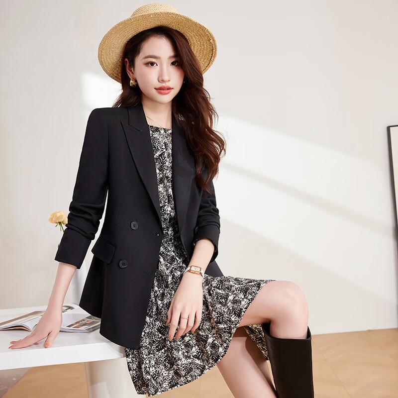 Women's Loose Fit Long-Sleeve Blazer