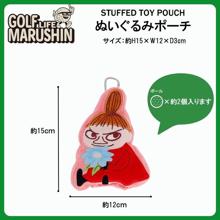 Marushin Golf Pouch Moomin Little My Pouch 1525008900 06 Little My Approx. H15 X W12 X D3cm