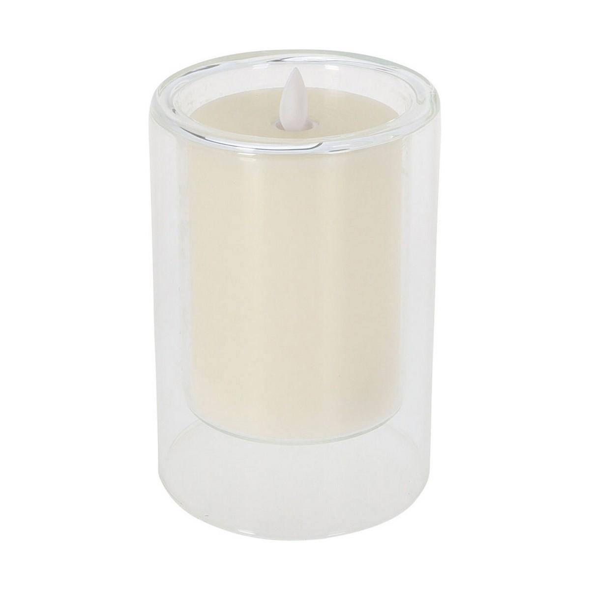 

Светодиодная свеча Ø 10 см Стекло Стекло