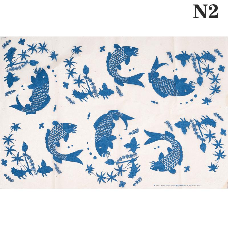 

1 шт. Керамика, керамическая глина, переводная бумага, подглазурная бумага для цветов, высокотемпературный инструмент для раскрашивания традиционных наклеек Цзиндэчжэнь