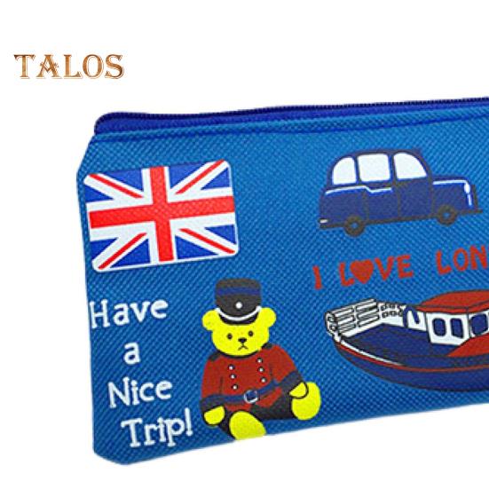 Oxford Cloth Pencil Bag Portable Large Capacity School Students Zipper Bag Multifunctional Boys Girls Stationery Pouch Pen Case School Supplies