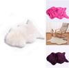 Premium Quality Soft Fluffy Wool Sheepskin Mat For Cozy Bedroom Decor And Comfort