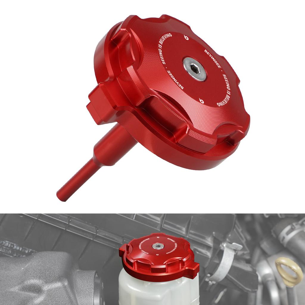 BEVINSEE Power Steering Fluid Reservoir Cap for Toyota 4Runner/FJ Cruiser/Tacoma/Camry, Replace for 44305-06050