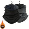 Windproof Warm Neck Scarf with Soft Fleece Breathable Winter Cycling & Outdoor Scarves Cold Weather Accessory Suitable
