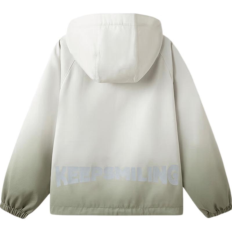 Balabala Boys' 2025 Spring Hooded Casual Jacket