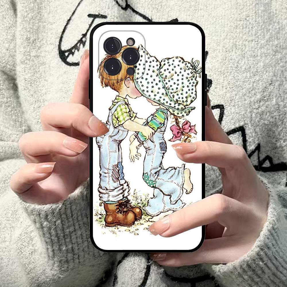 Sarah Kay Girls Cute Phone Case For IPhone 17 16 15 Plus X 14 11 12 13 Mini Pro Max Mobile Case