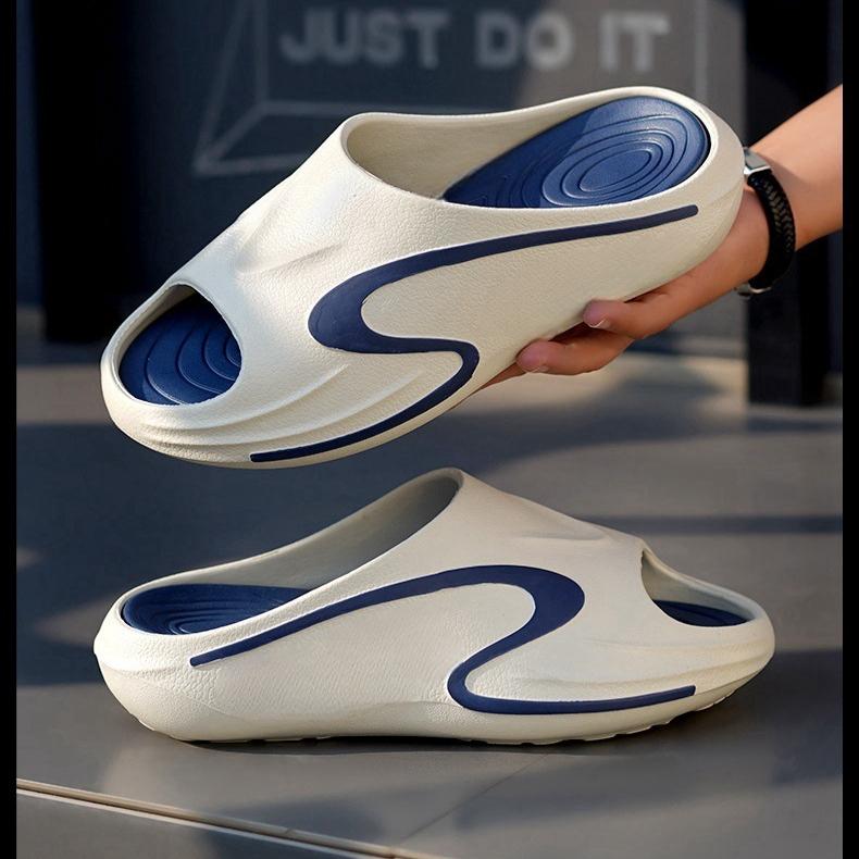 Kokosové pantofle Pánské Léto 2025 Nové Nošení Silná Podrážka Protiskluzové Plážové Sandály Sportovní Žabky