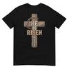 Easter He Is Risen Cross Religious Design For Christians Tshirt