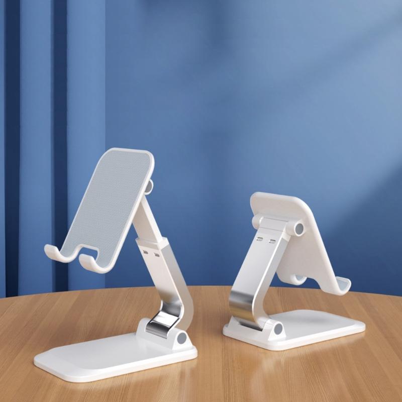 Multi-function Foldable Tablet Mobile Phone Desktop Universal Stand Desk Holder Adjustable Desk Bracket-Smartphone Stand