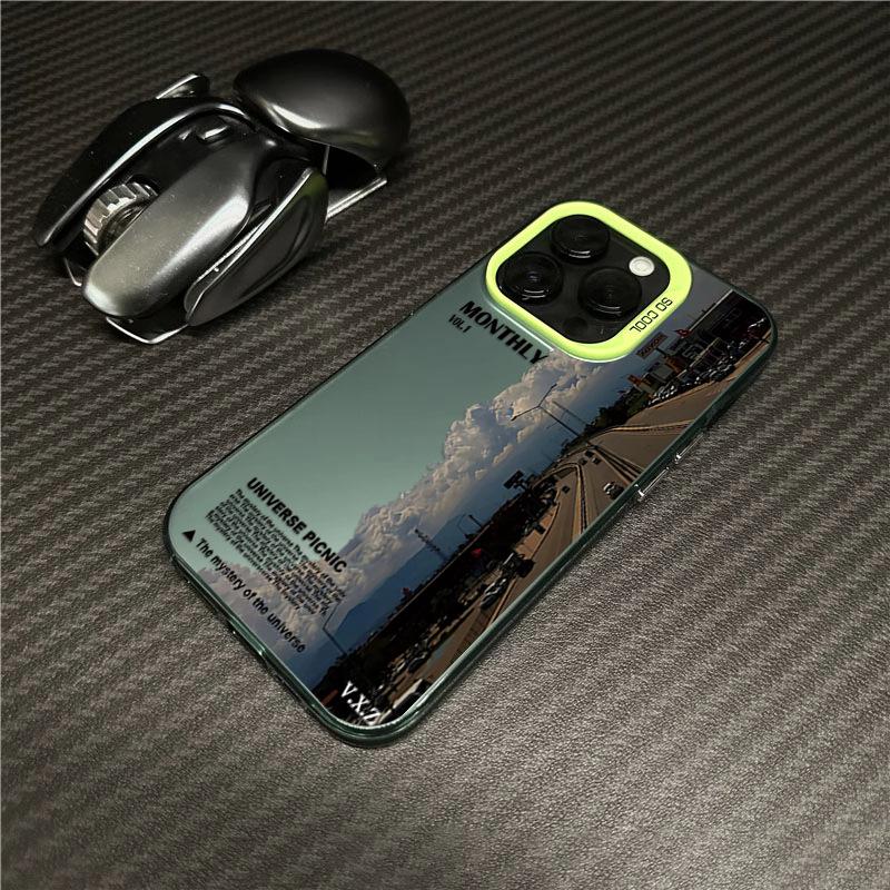 IPhone15Pro Mobiltelefonveske for 14/13/12/11XsMax/Xr, Laser Tide Design.