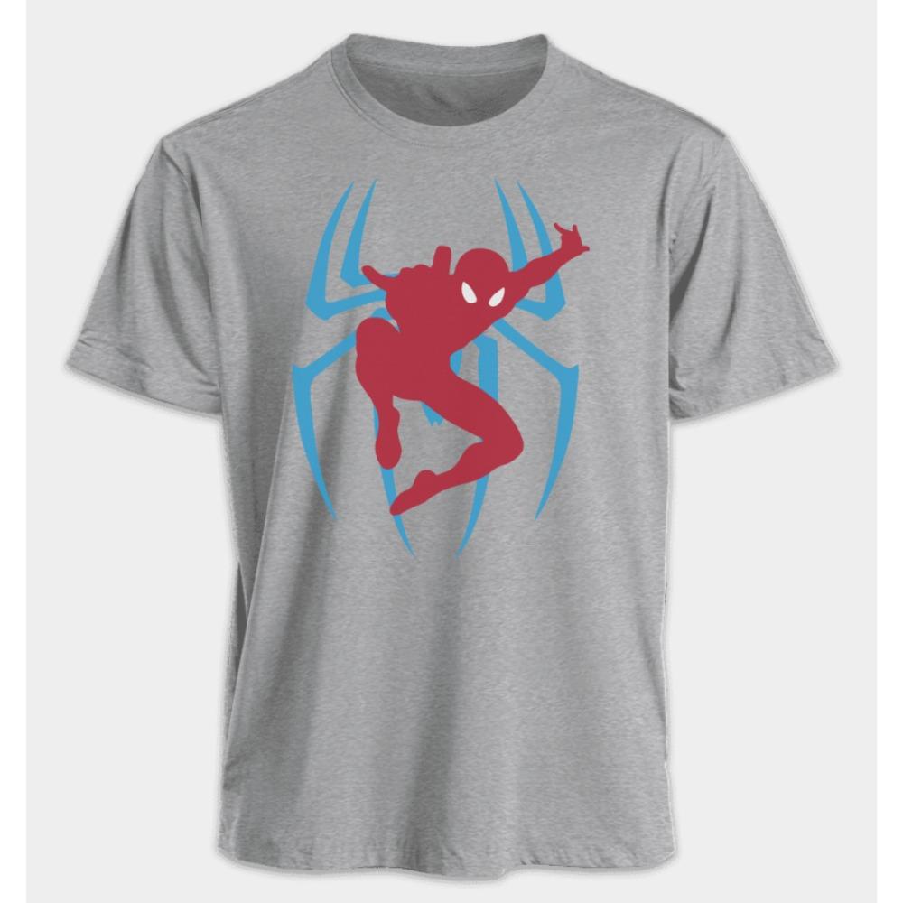 Men's and Women's T-shirts Spider-Man Summer American Spring and Autumn New Oversized Punk Harajuku Fashion Short Sleeves