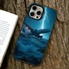 Airplane Plane Phone Case For iPhone 17,16,15,14,13,12,11 Plus,Pro Max,XS,Colorful Silver Phone Case Funda Cover