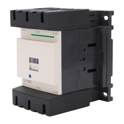 Contactor de CA 150A Bobina de Cobre Contacto de Plata Carcasa Retardante de Llama de PC Equipo de Distribución de Energía