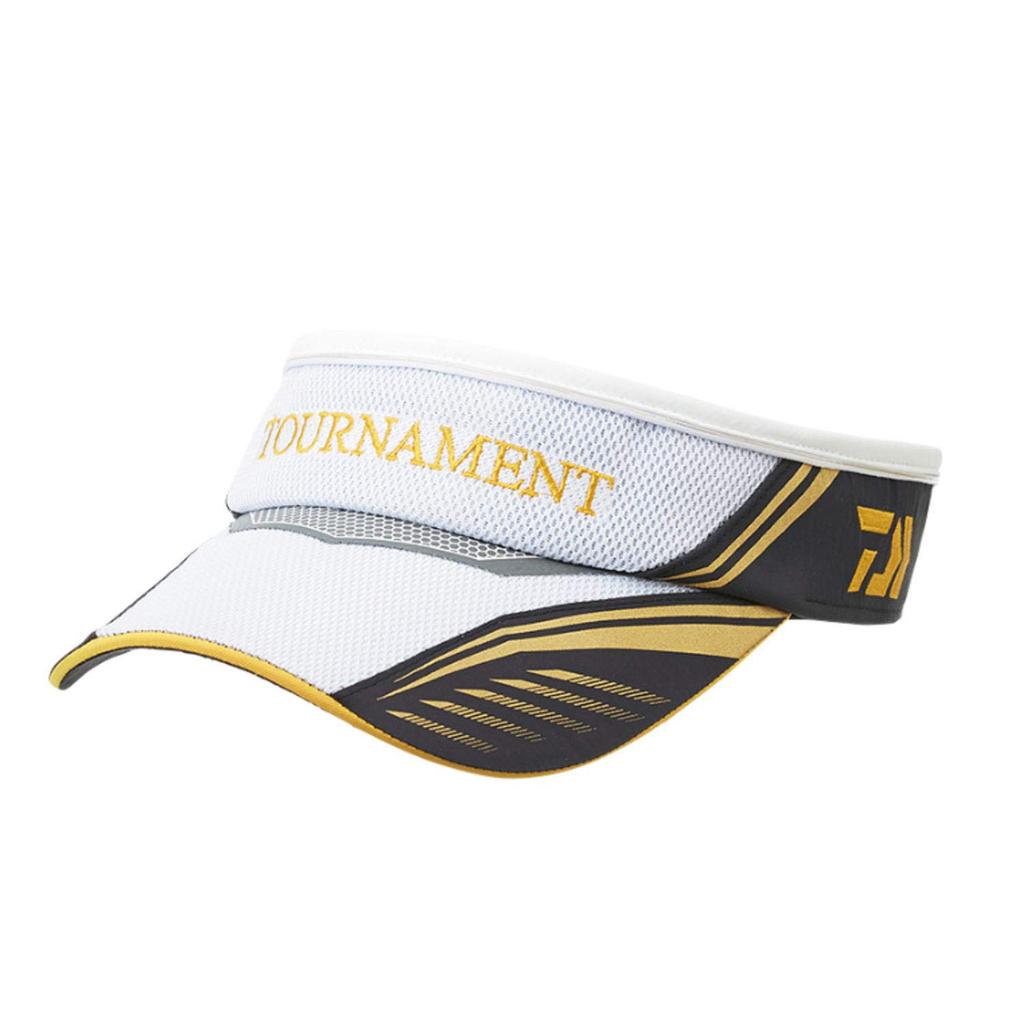 Daiwa Tournament Sun Visor, Light Gray, Free Size DC-60009T
