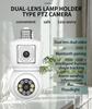 ICSEE HD Wireless Light Bulb Camera 6MP with Dual Light Night Vision and Mobile Remote Control