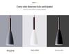 Nordic Modern Triple Pendant Light - Black, White, Grey for Dining, Bedroom, Bar