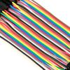 5 PCS 40 Pin Female to Female Dupont Wire Colorful Breadboard Jumper Wires  for Raspberry PI