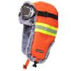 Reflektierende Winter-Trappermütze zum Radfahren Hohe Sichtbarkeit Warm Thermisch Fellige Ohrenklappen Mützen mit Abnehmbarer Brille