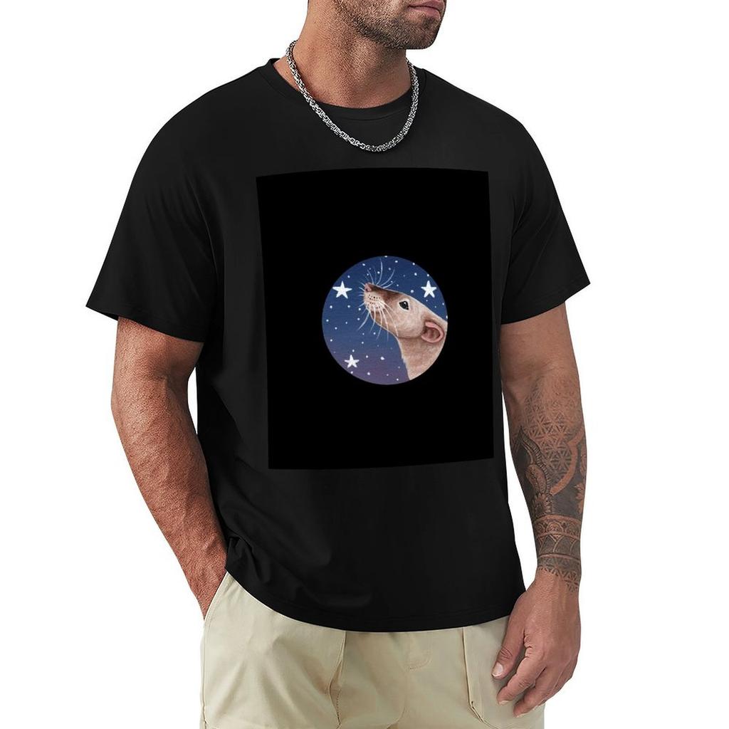 Siamese Rat Stargazing TShirt sublime boys whites mens white t shirts