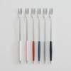Logan Shatin Dessert Cutlery Long Fork (6 Colors)