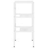 Bathroom Vanity Stand White 40 X 38 X 83 Cm Iron