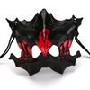 Men's Halloween Blood Half-Face Mask Horror Skeleton Dragon Tiger Wolf Carnival Party Cosplay Prop Men's Halloween Costume