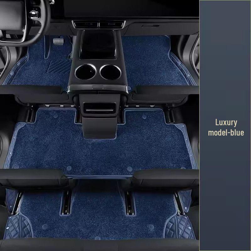 Compatible Li Auto L8 & L9 Full Coverage Car Floor Mats - New L8Pro & L9Max Carpet Style Mats