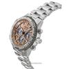 Citizen Promaster Sky Chronograph Stainless Steel Brown Dial Eco-Drive Diver's CA4664-60X 200M Men's Watch