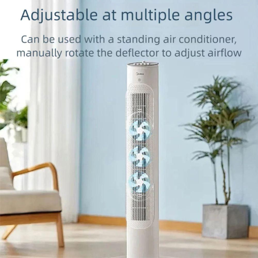 Expandable Air Conditioner Outlet Baffle Adjustable Scalable Air Guide Plate Cold Environment