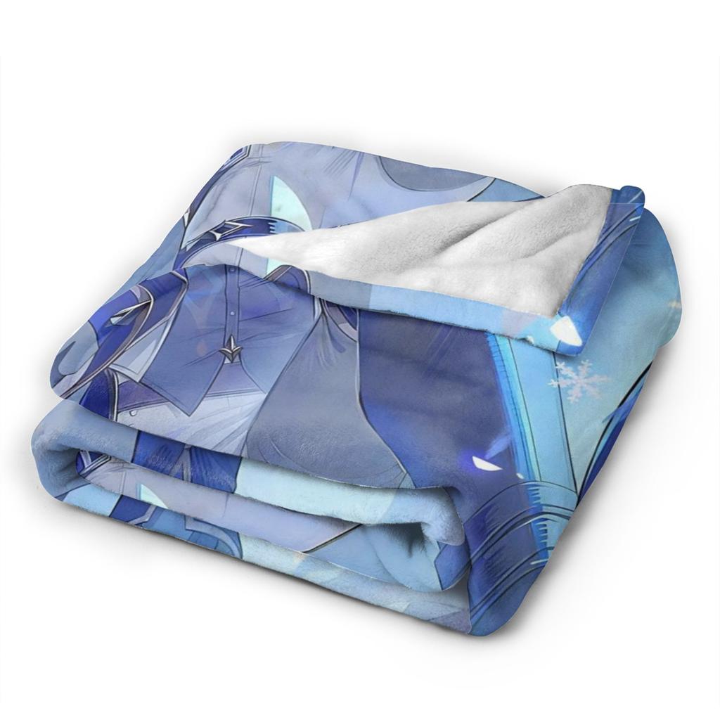 Lohen Game Blankets Genshins Impacts Flannel Funny Soft Throw Blanket for Bed Sofa All Season