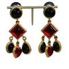 Classic Women Girls Fashion Elegant Lady Vintage bracelet ring Crystal Jewelry Necklace Earrings Ear Clip