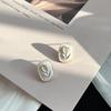 Aesthetic Tulip Pearl Stud Earrings: Exquisite Candy Color Design for Trendy Girls