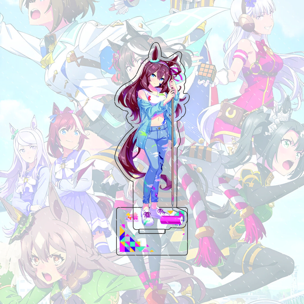 Game anime Pretty Derby 15 cm acrylic stand figure standing model multiple theme series desktop decoration gift