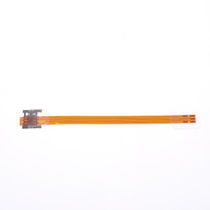 1Pcs Old Mobile Phone Activation Memory Card Forward Flat Cable Extender Positive Extension Cord Sim Signal Extend Cable