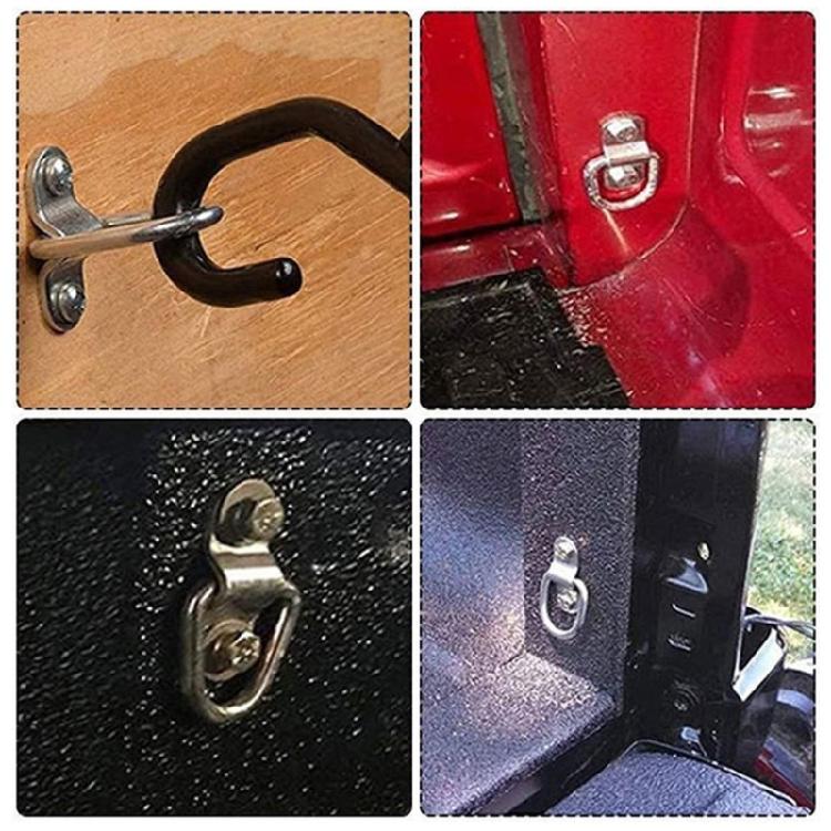 Versatile Trailer Tie Down Heavy Duty Trailer Hook Fit for ATV Truck & Trailer