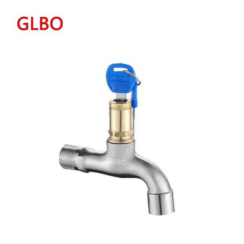 GLBO Наружный антивандальный кран с замком