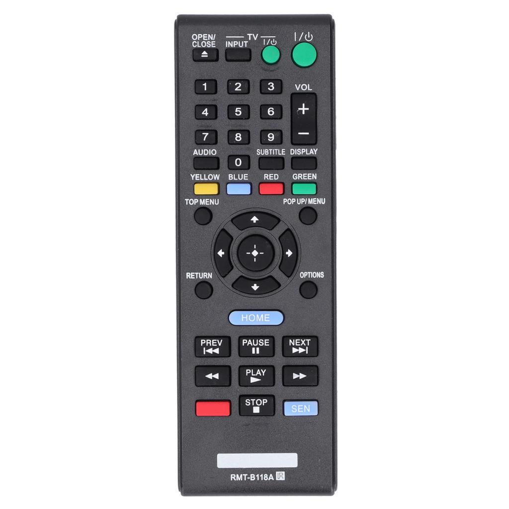 Remote Control Black for Sony Blue Ray DVD Player Bdp Bx18 Bdp S185 Bdpbx3100 Bdp Bx39