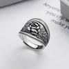 1A Fashionable and Exquisite Ring Vintage Elegant Rose Carved Ring Unisex Ring Daily Gifts Easter Gift Mother's Day Gift A Birthday Gift Christmas